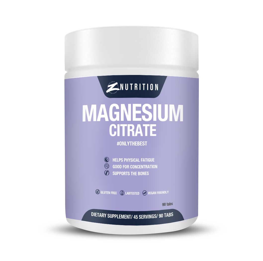 ZNUTRITION MAGNESIUM CITRATE (90 TABS)