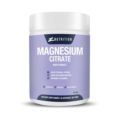 Z-NUTRITION MAGNESIUM CITRATE ZNUTRITION (90 TABS)