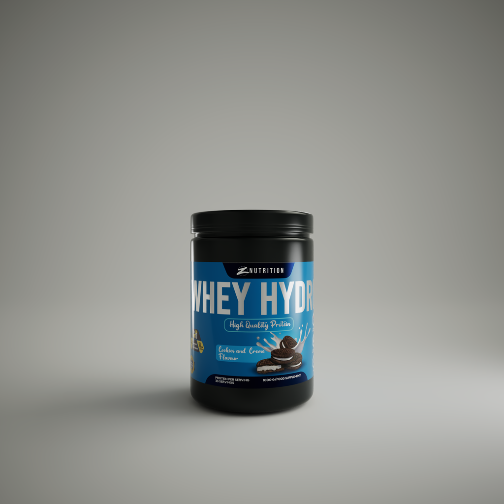 Z-NUTRITION HYDRO WHEY COOKIES AND CREAM FLAVOR (1000 G) 🍪🥛