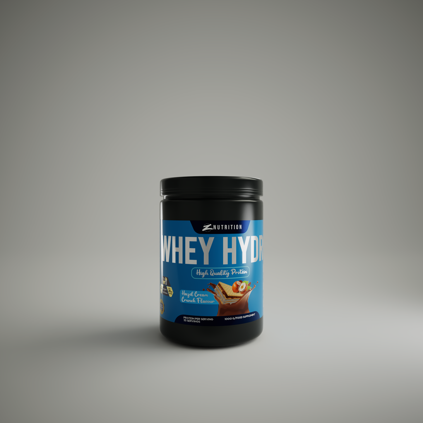 Whey Hydro Hazel Cream Crunch Flavor  (1000 g)